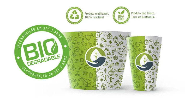 Matéria da Copolândia sobre Conheça os copos e baldes de pipoca reutilizáveis e biodegradáveis